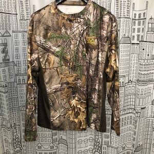 Realtree Long Sleeve Tee in Camo for Outdoor Enthusiasts